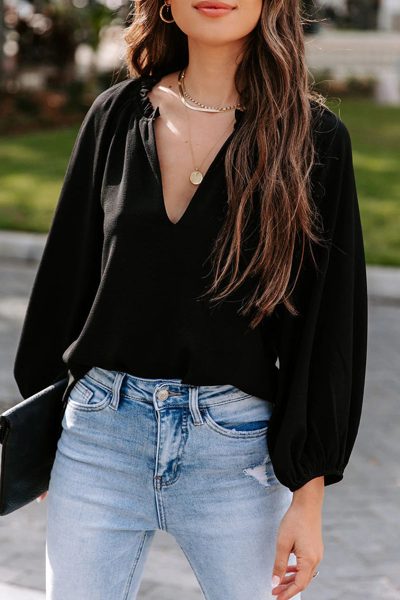 Gracefully Styled Blouse for Any Occasion