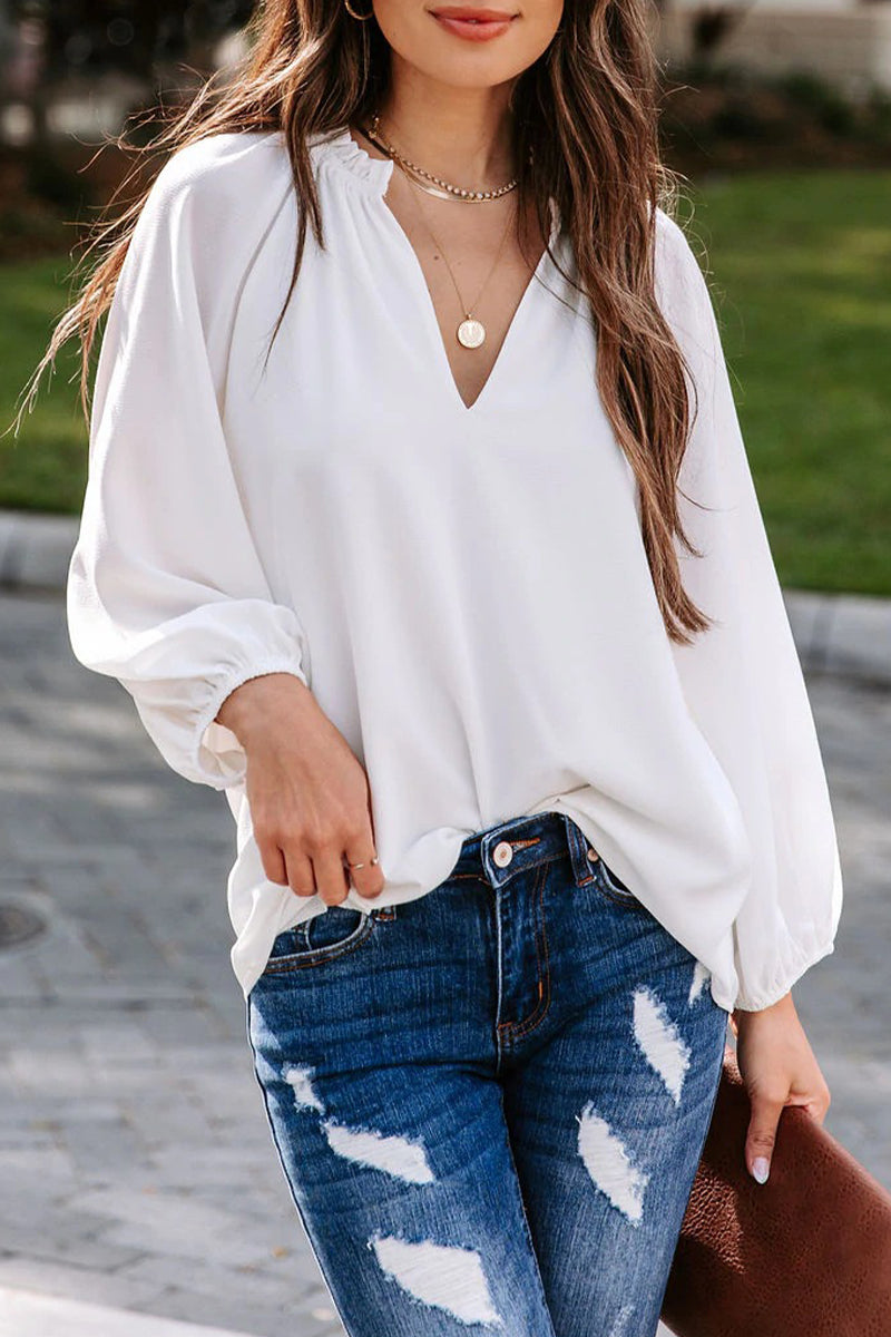 Gracefully Styled Blouse for Any Occasion
