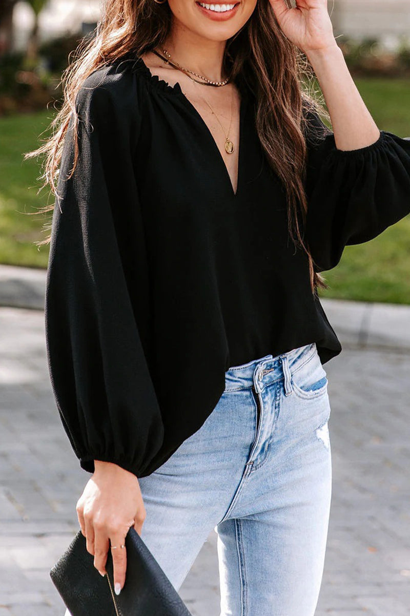 Gracefully Styled Blouse for Any Occasion