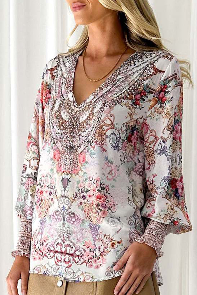 Vintage Inspired Blouse with a Contemporary Edge