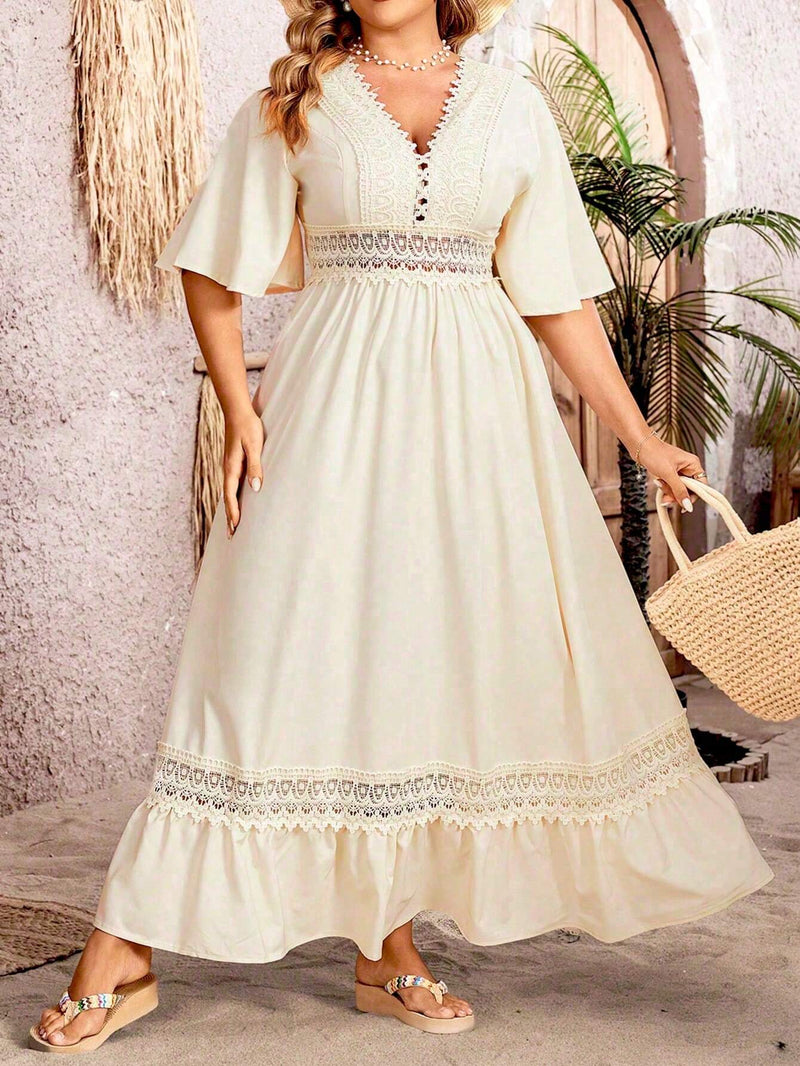 A Vintage Style Dress with Delicate Timeless Details