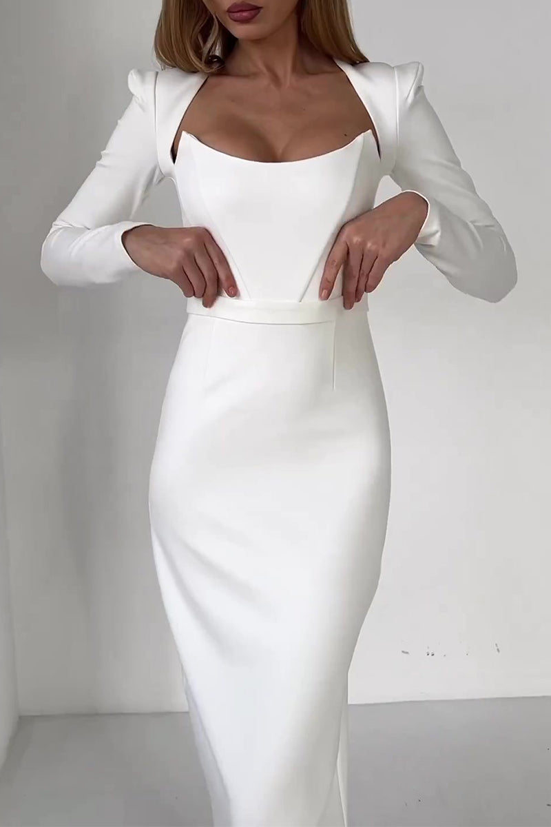 A Vintage Style Dress with Delicate Timeless Details