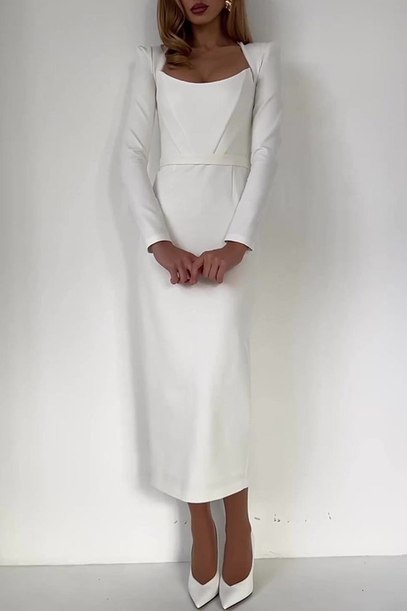 A Vintage Style Dress with Delicate Timeless Details