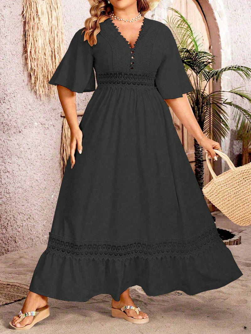 A Vintage Style Dress with Delicate Timeless Details