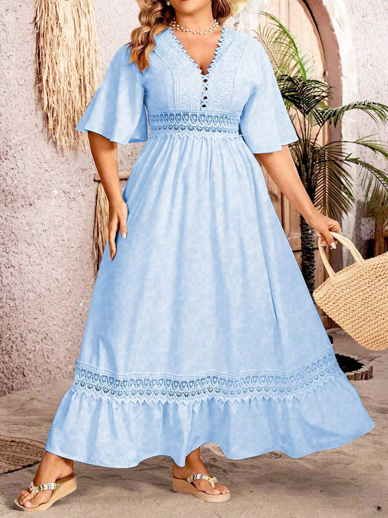 A Vintage Style Dress with Delicate Timeless Details