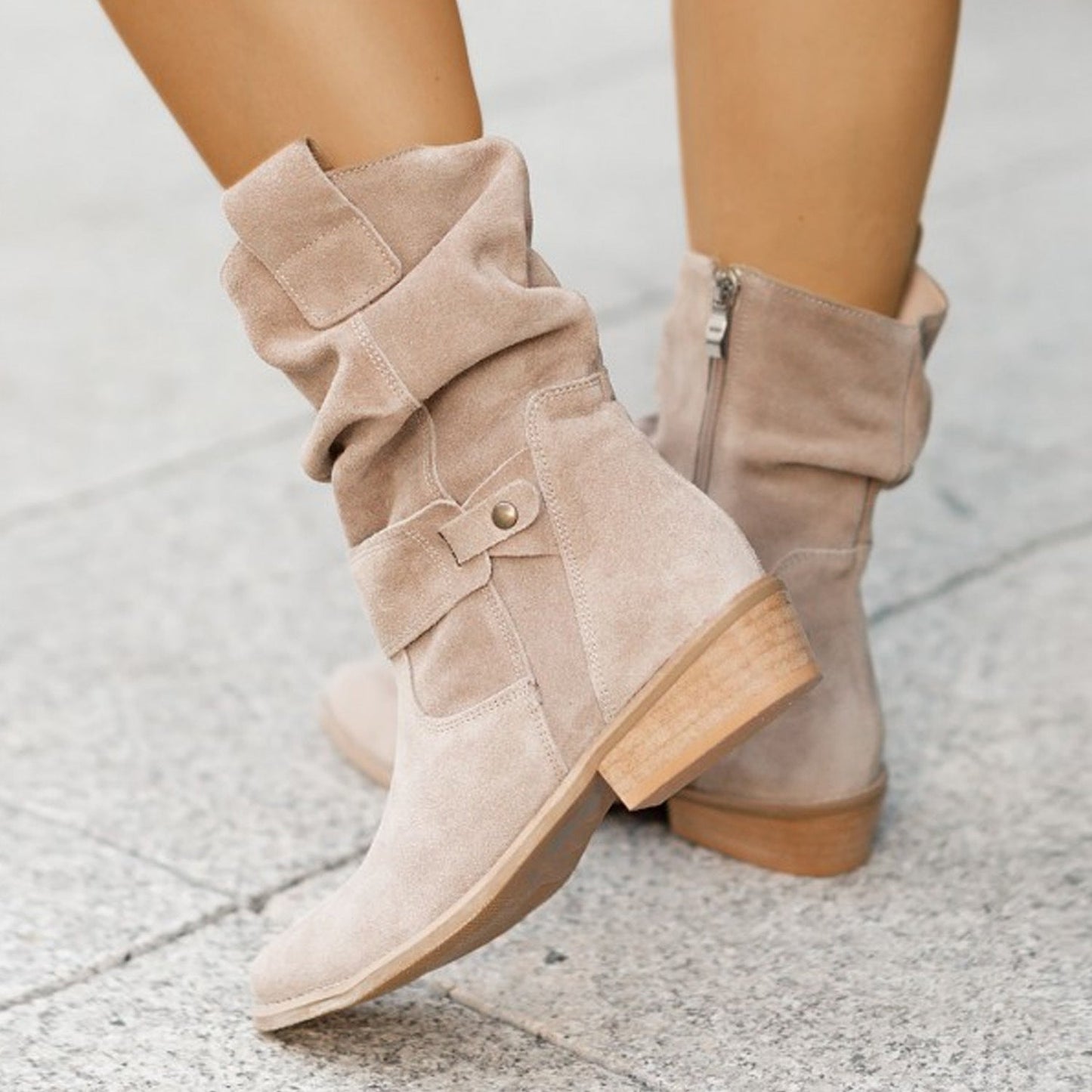 Chic Orthopedic Boots with Unique Design