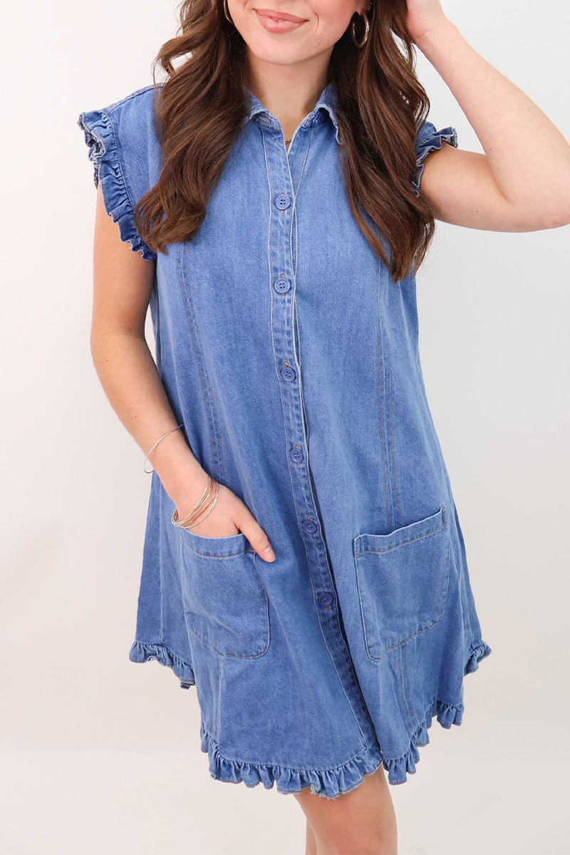 Classic Vintage Dress with a Flattering Fit