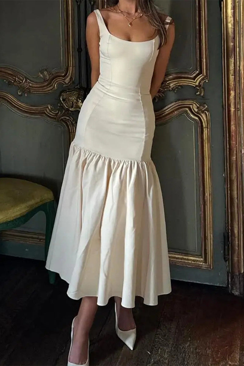 A Vintage Style Dress with Delicate Timeless Details