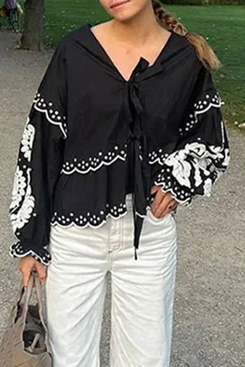 Gracefully Styled Blouse for Any Occasion