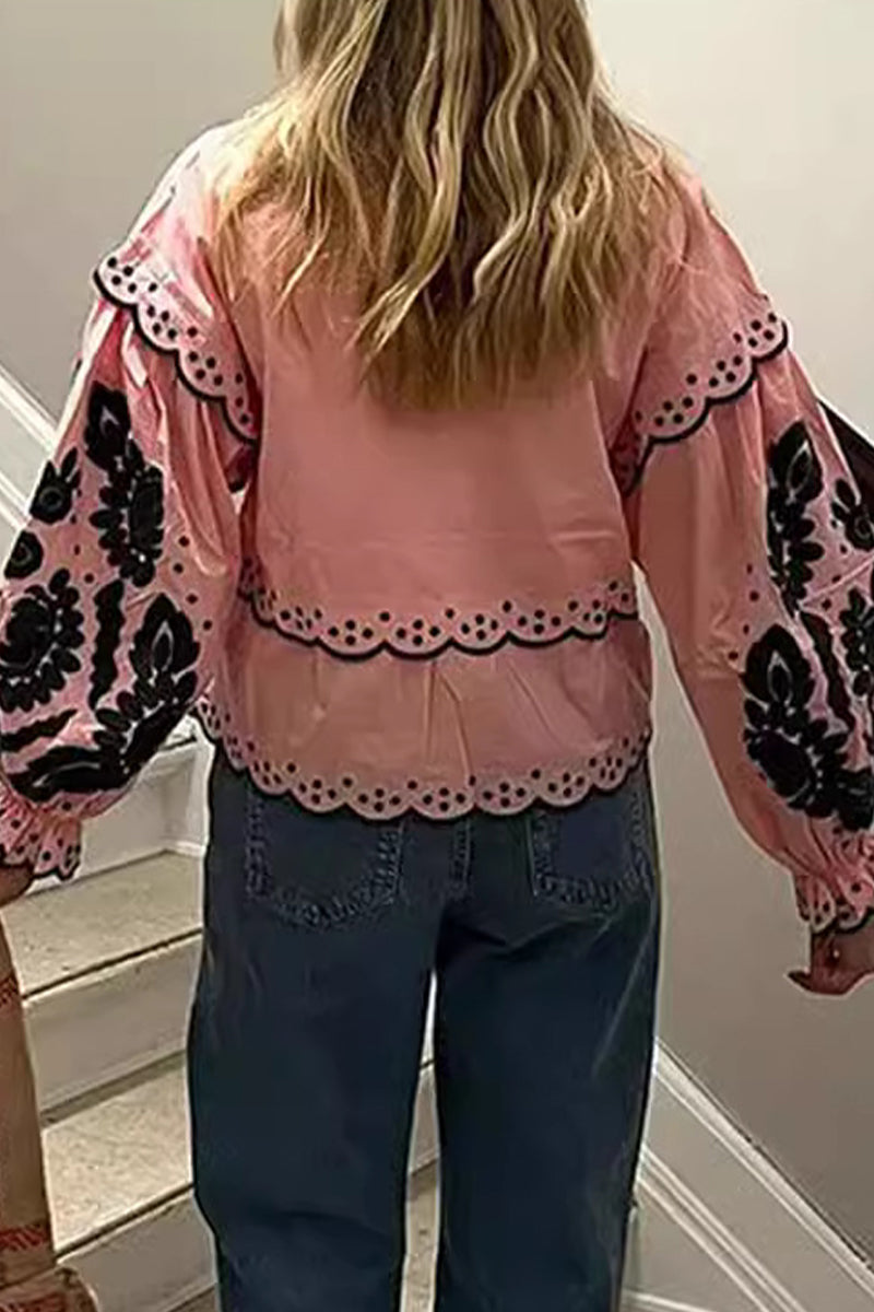 Gracefully Styled Blouse for Any Occasion