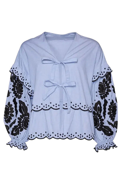 Gracefully Styled Blouse for Any Occasion