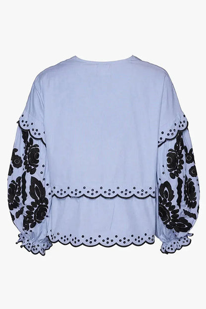 Gracefully Styled Blouse for Any Occasion