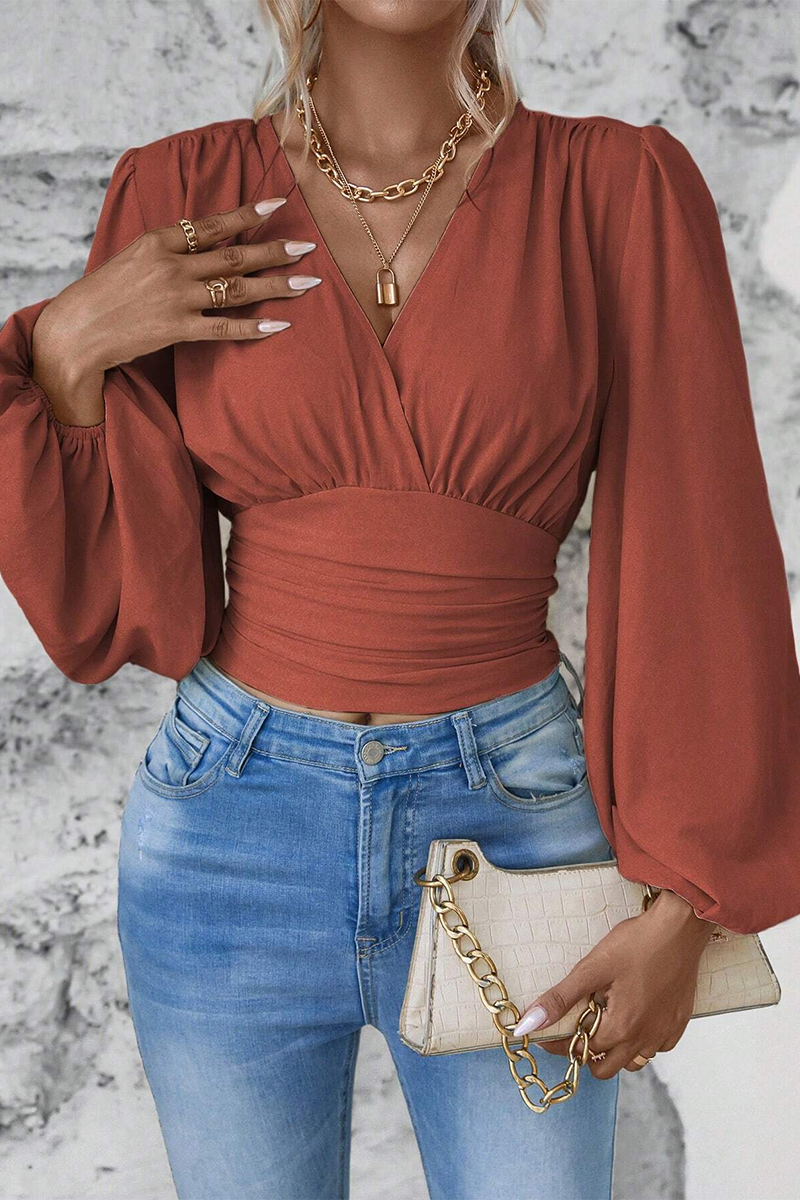 Gracefully Styled Top for Any Occasion