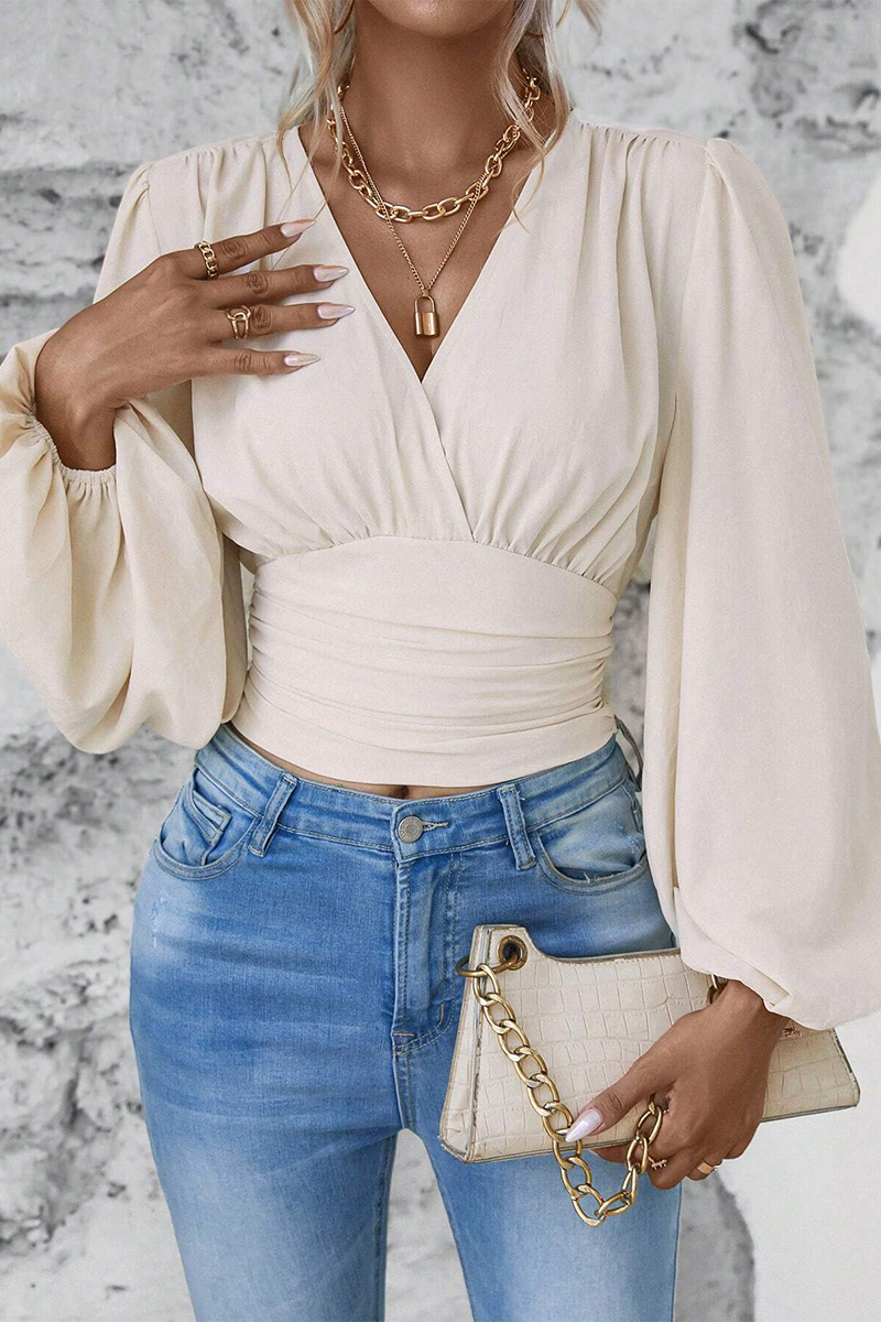 Gracefully Styled Top for Any Occasion