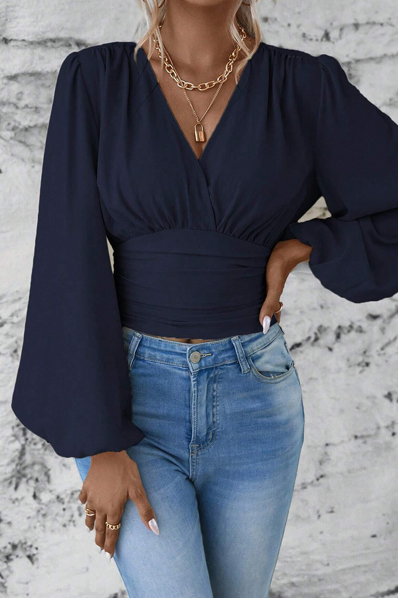 Gracefully Styled Top for Any Occasion