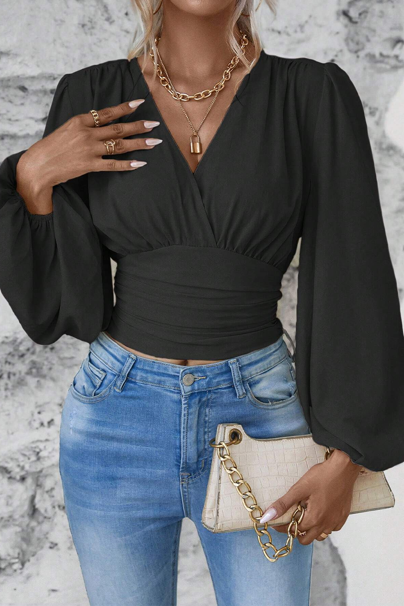 Gracefully Styled Top for Any Occasion