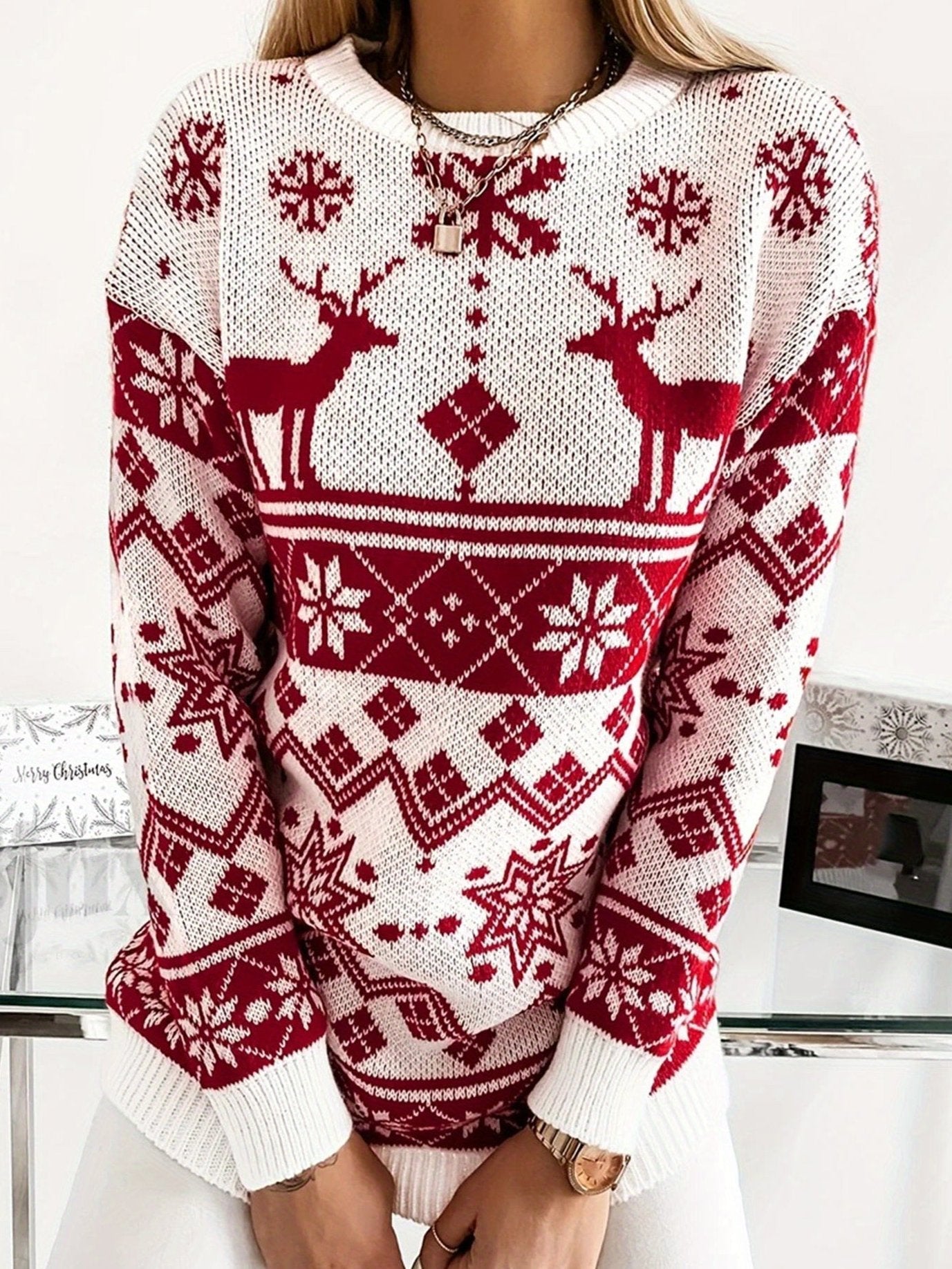 Beautifully Finished Sweater in a Timeless Design