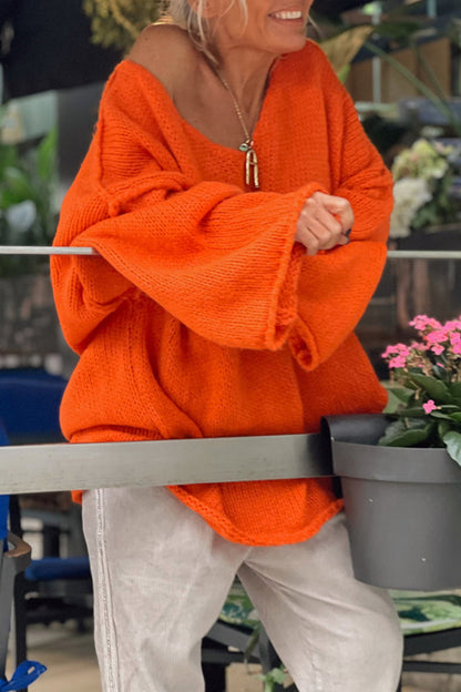 Classic Vintage Sweater with a Flattering Fit