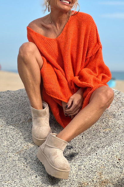 Classic Vintage Sweater with a Flattering Fit
