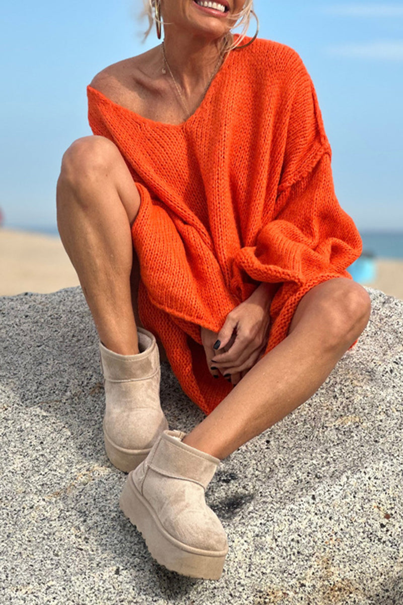 Classic Vintage Sweater with a Flattering Fit