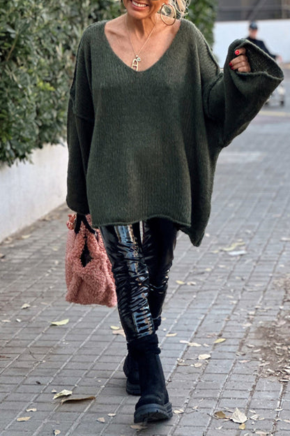 Classic Vintage Sweater with a Flattering Fit