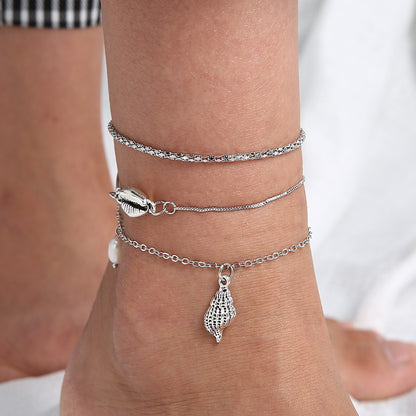 Käsintehty vintage Helmi Nilkkakoru