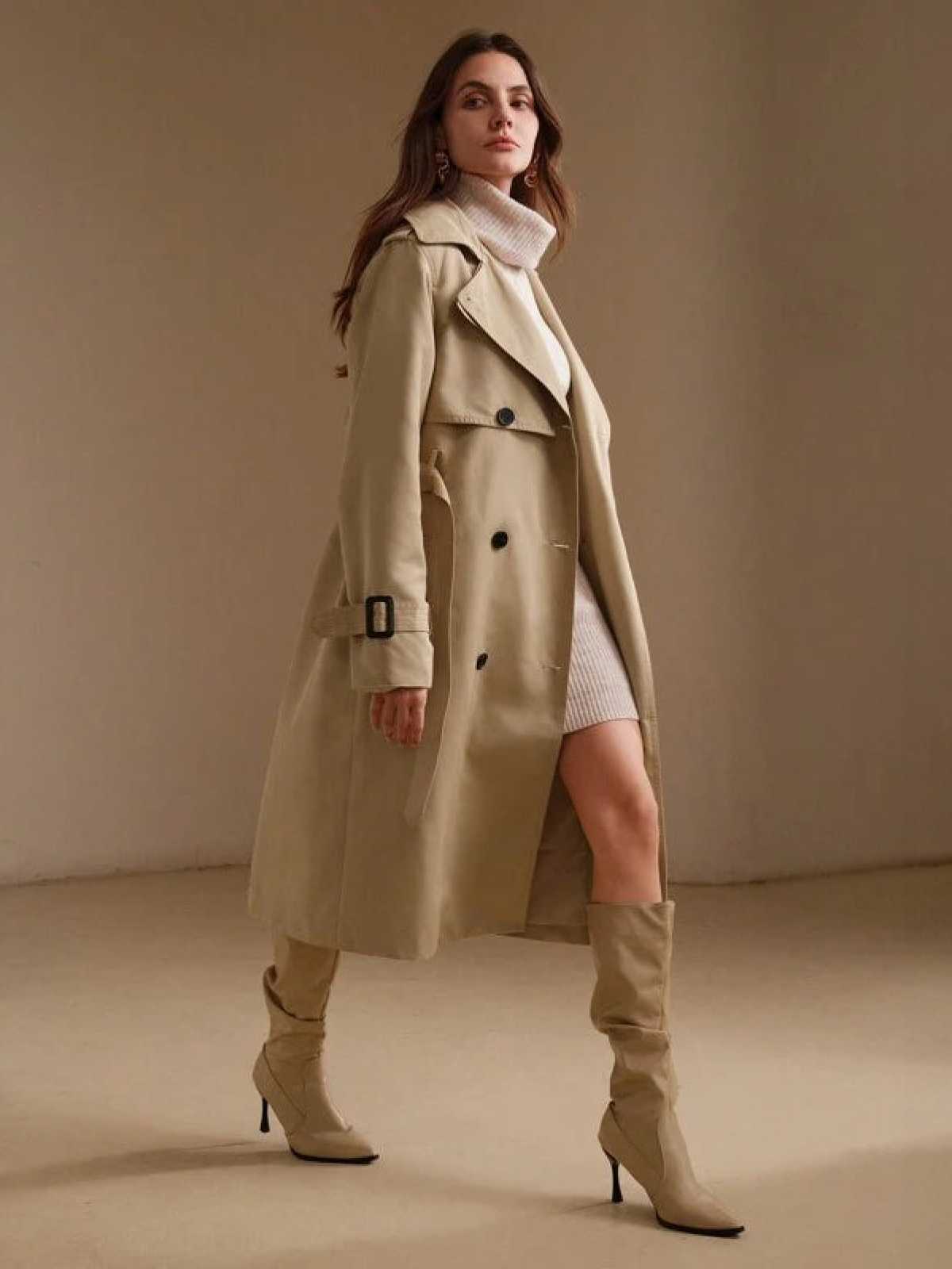 Effortlessly Elegant Coat with a Timeless Design