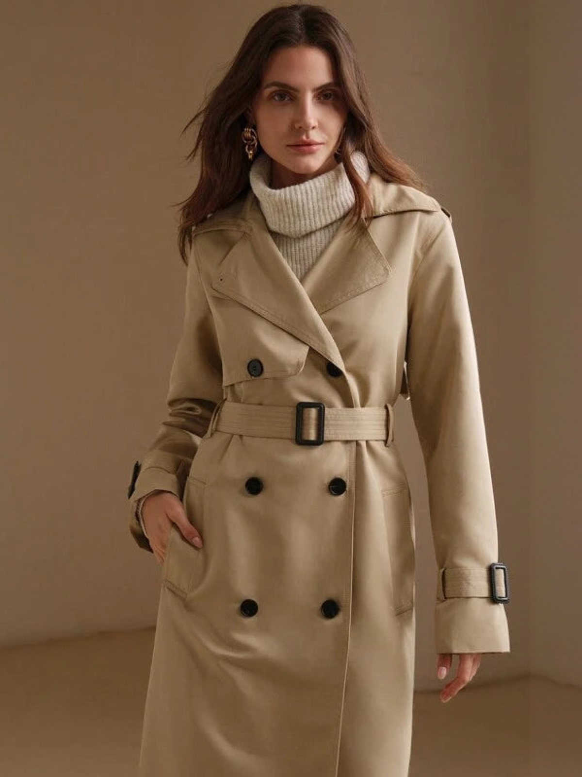 Effortlessly Elegant Coat with a Timeless Design