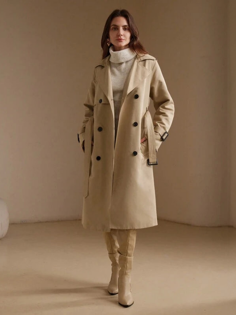 Effortlessly Elegant Coat with a Timeless Design