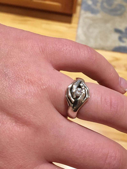 Käsintehty vintage Sormus