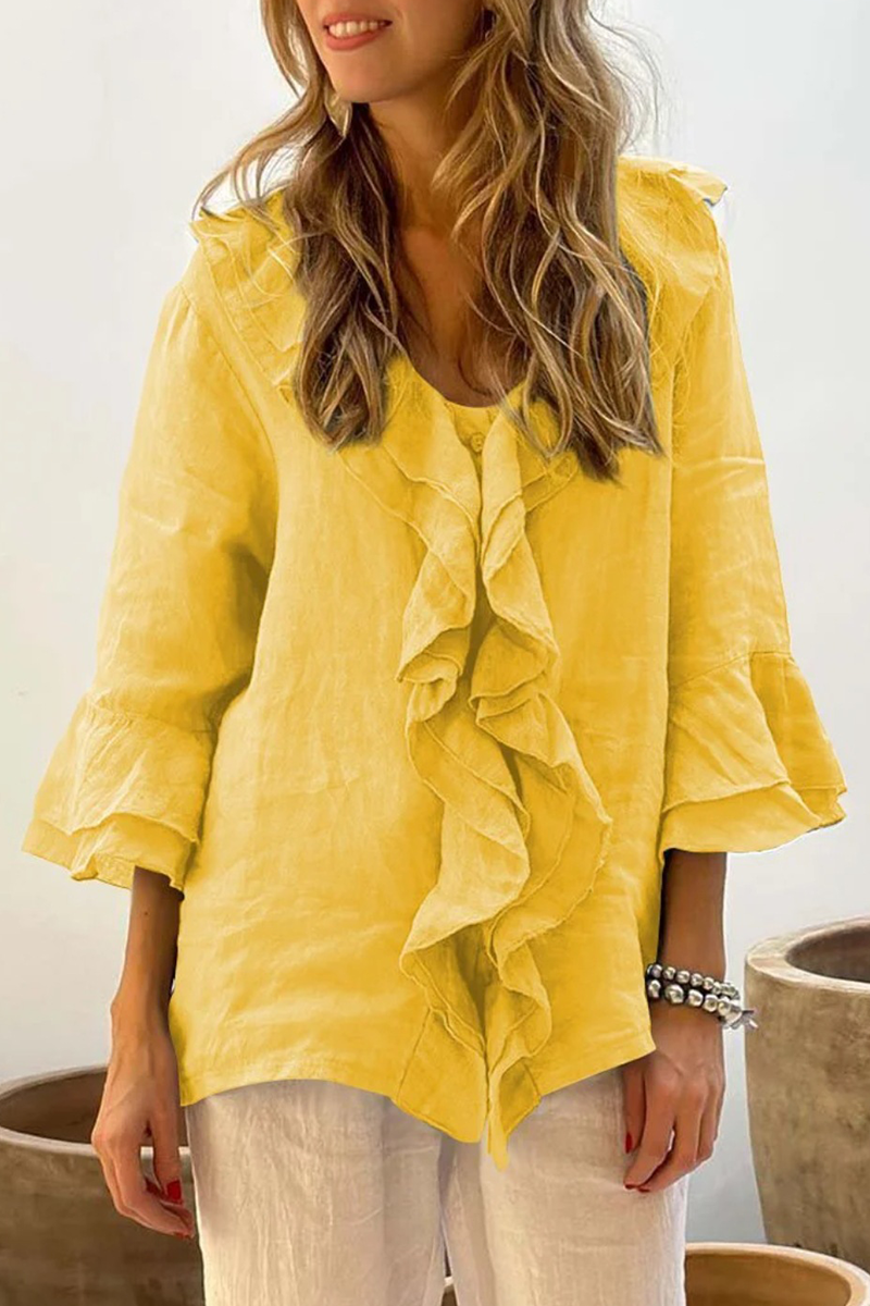 A Vintage Style Blouse with Delicate Timeless Details
