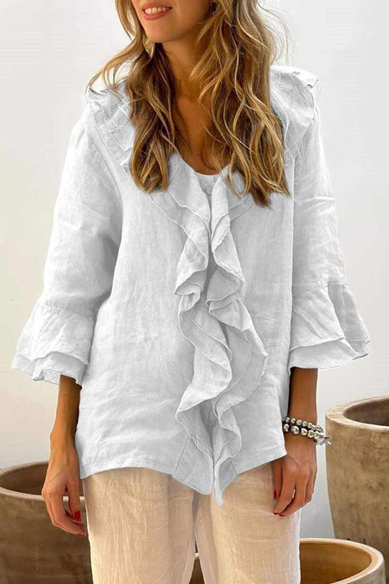 A Vintage Style Blouse with Delicate Timeless Details