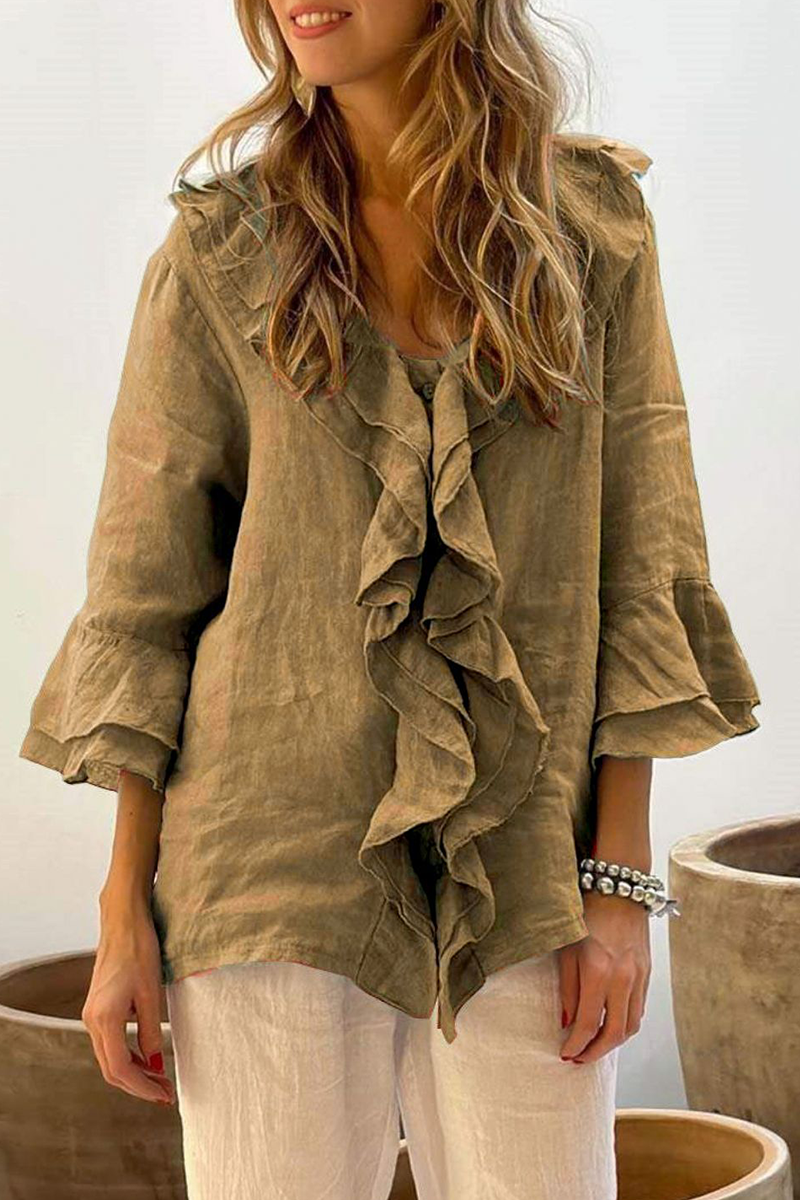 A Vintage Style Blouse with Delicate Timeless Details