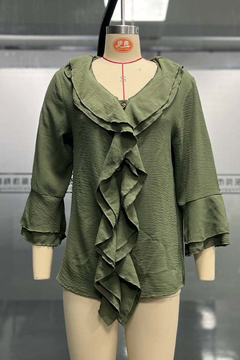A Vintage Style Blouse with Delicate Timeless Details