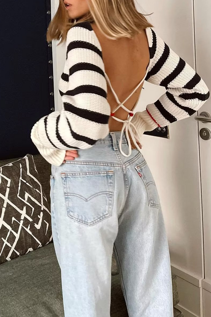 Vintage Inspired Sweater with a Contemporary Edge