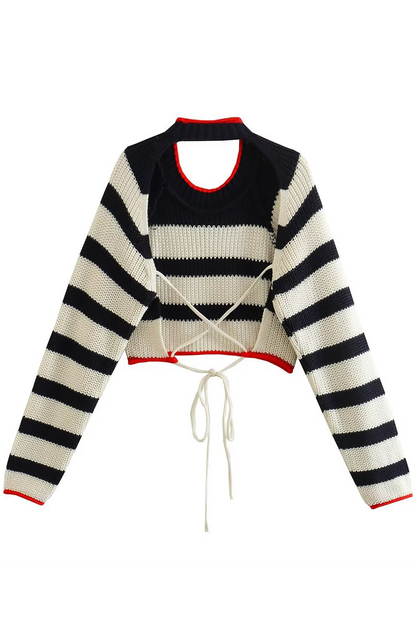 Vintage Inspired Sweater with a Contemporary Edge