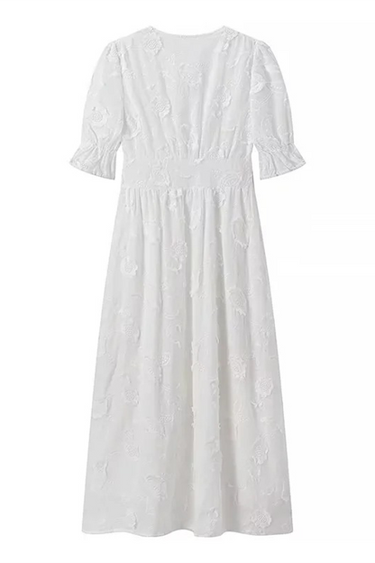 A Vintage Style Dress with Delicate Timeless Details
