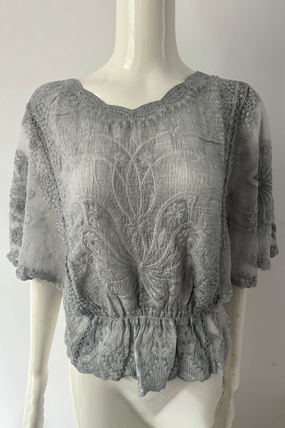 Beautifully Finished Blouse in a Timeless Design