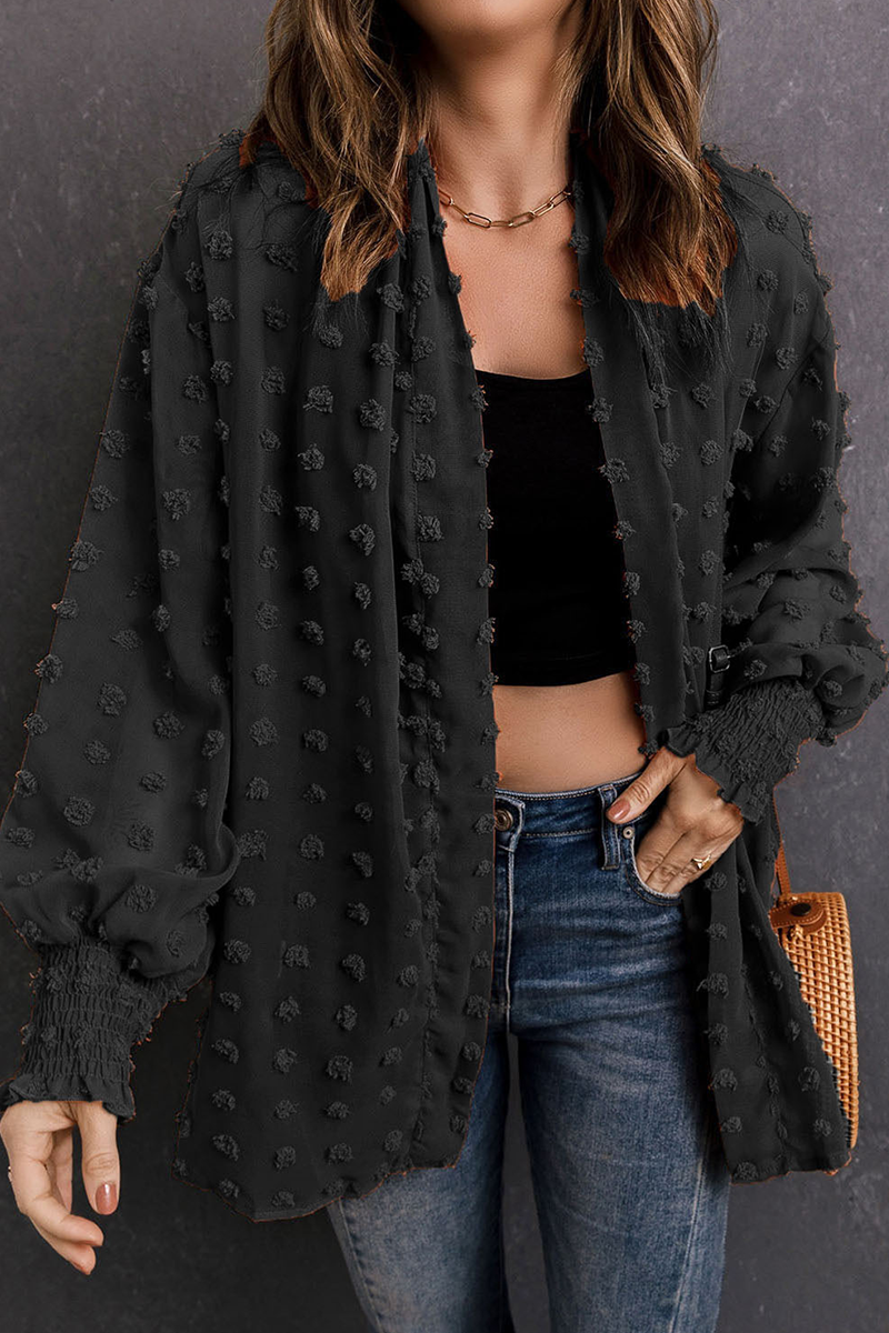 Well Tailored Cardigan with a Graceful Silhouette