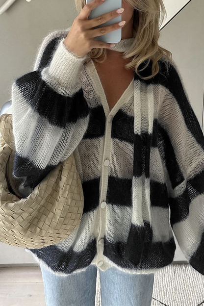 Black and white