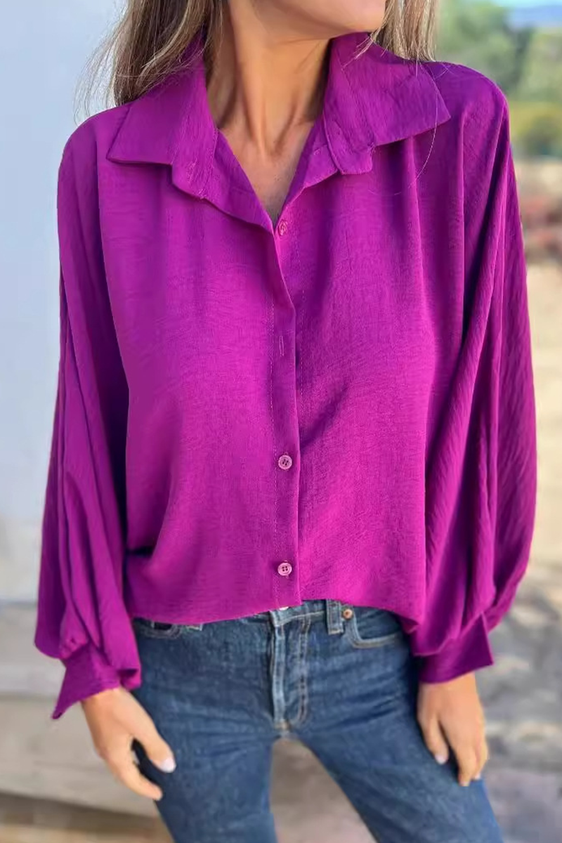 Well Tailored Blouse with a Graceful Silhouette