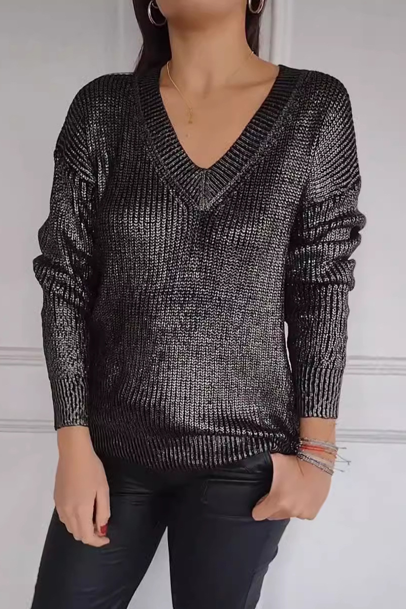 A Vintage Style Sweater with Delicate Timeless Details