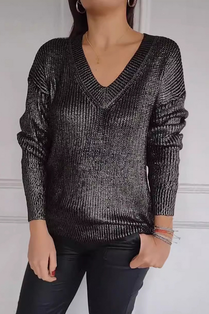 A Vintage Style Sweater with Delicate Timeless Details