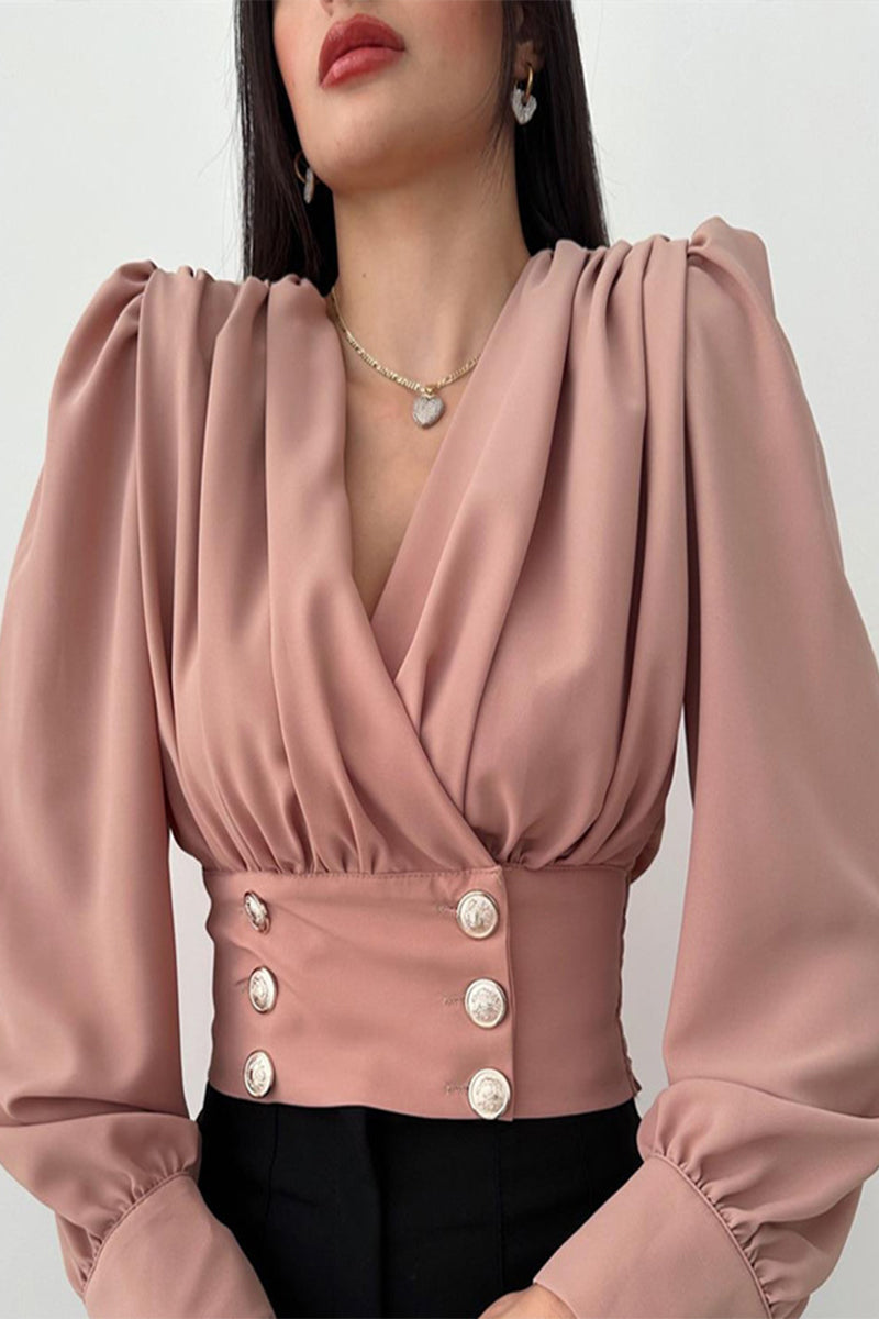 A Vintage Style Blouse with Delicate Timeless Details