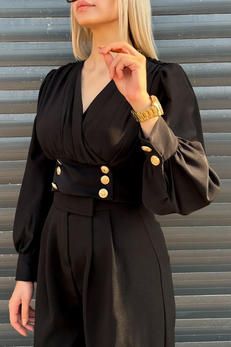 A Vintage Style Blouse with Delicate Timeless Details
