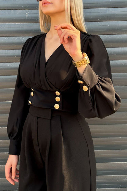 A Vintage Style Blouse with Delicate Timeless Details