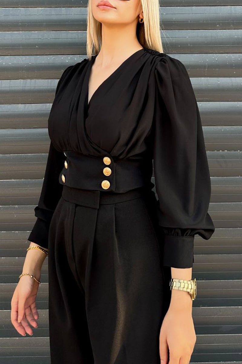 A Vintage Style Blouse with Delicate Timeless Details