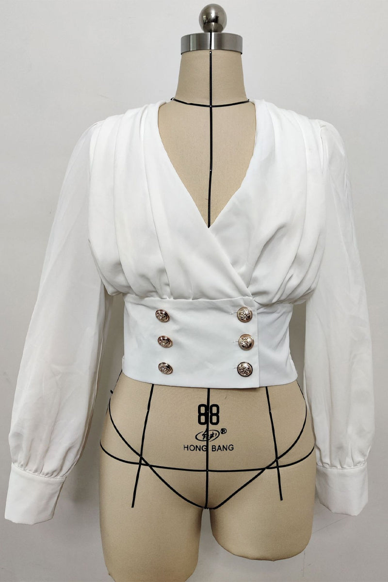 A Vintage Style Blouse with Delicate Timeless Details