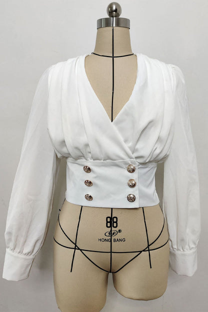 A Vintage Style Blouse with Delicate Timeless Details