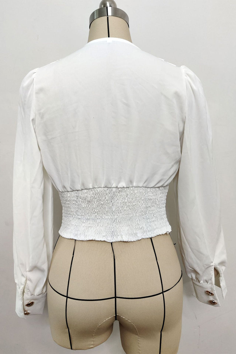A Vintage Style Blouse with Delicate Timeless Details